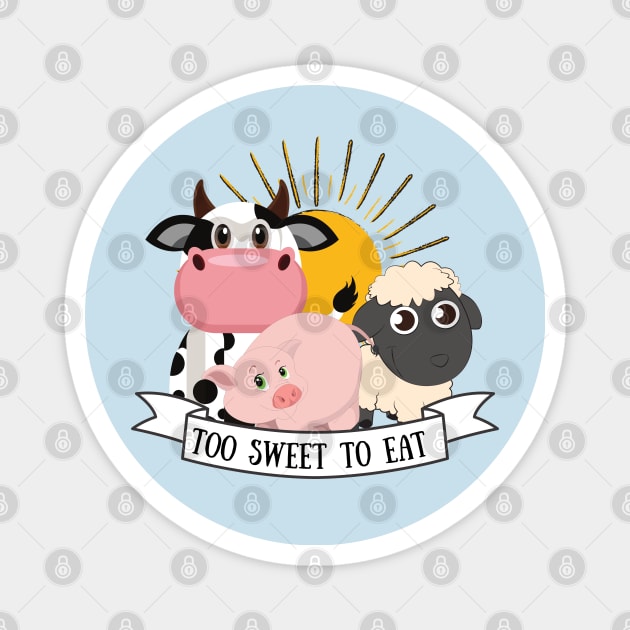 Too Sweet to Eat Magnet by Unique Treats Designs